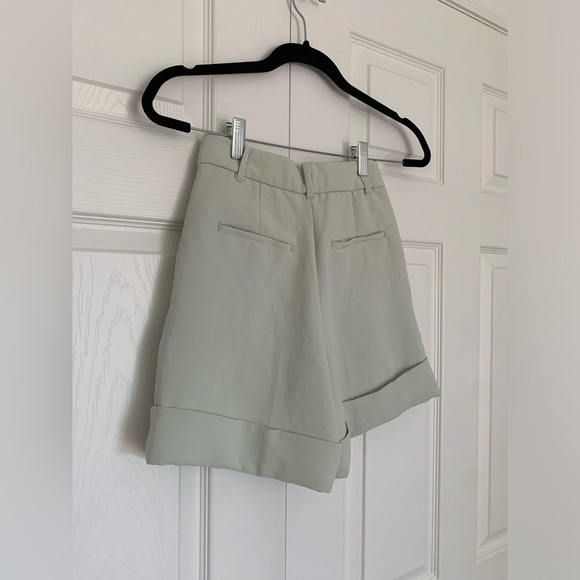 ARITZIA WILFRED 🍈 LABYRINTH SHORT SIZE 00 SAGE GREEN 💚 - Picture 5 of 5